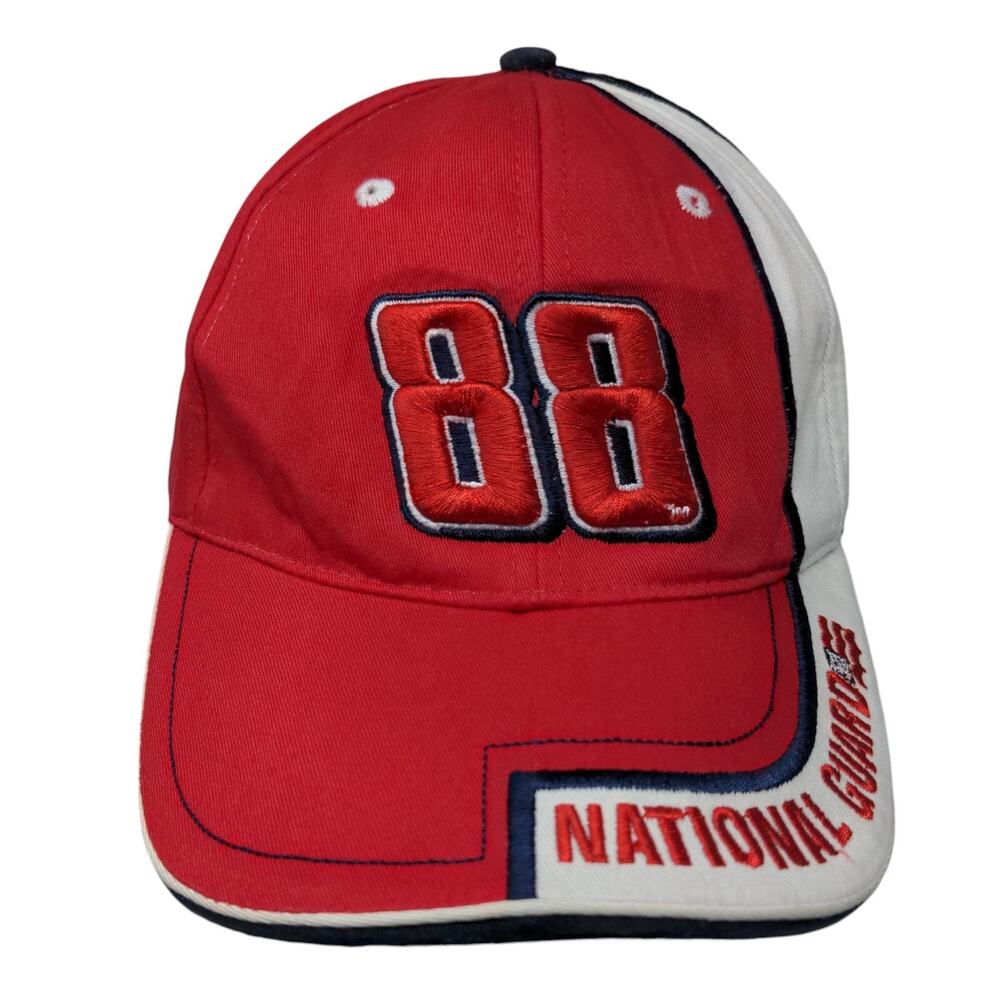 National Guard Strapback Hat Multicolor #88 Dale Jr. NASCAR Embroidered Logo
